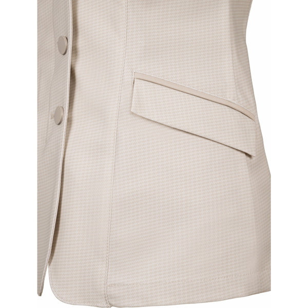2025 Pikeur Womens Klea Pepita Show Jacket 150930 545 015 - Ivory